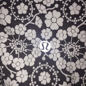lulu lemon floral joggers